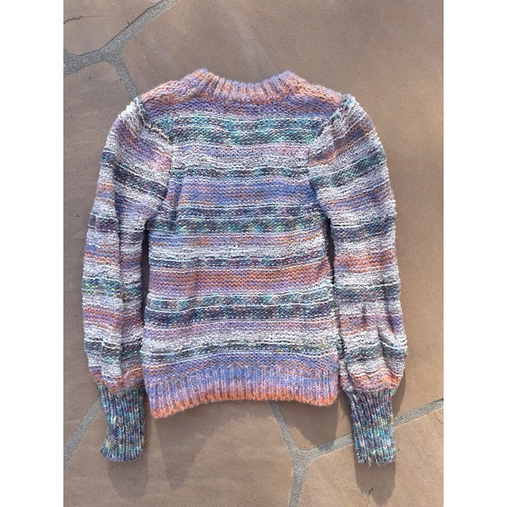Urban Outfitters Wool Blend Rainbow Sweater Size X-Small AG - Picture 3 of 3